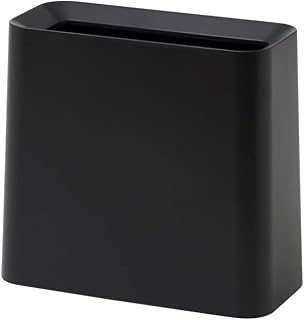 ideaco 246BK TUBELOR Hi-GRANDE Black Tubular Trash Can, Square Type, 3.9 gal (11.5 L)