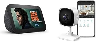 Echo Show 5 with TP-Link Tapo 2K Indoor Security Camera