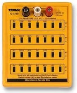 TENMA 72-7270 Resistance Decade Box, 1 to 11111110 OHM