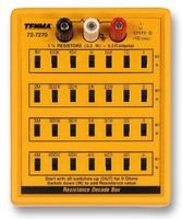TENMA 72-7270 Resistance Decade Box, 1 to 11111110 OHM