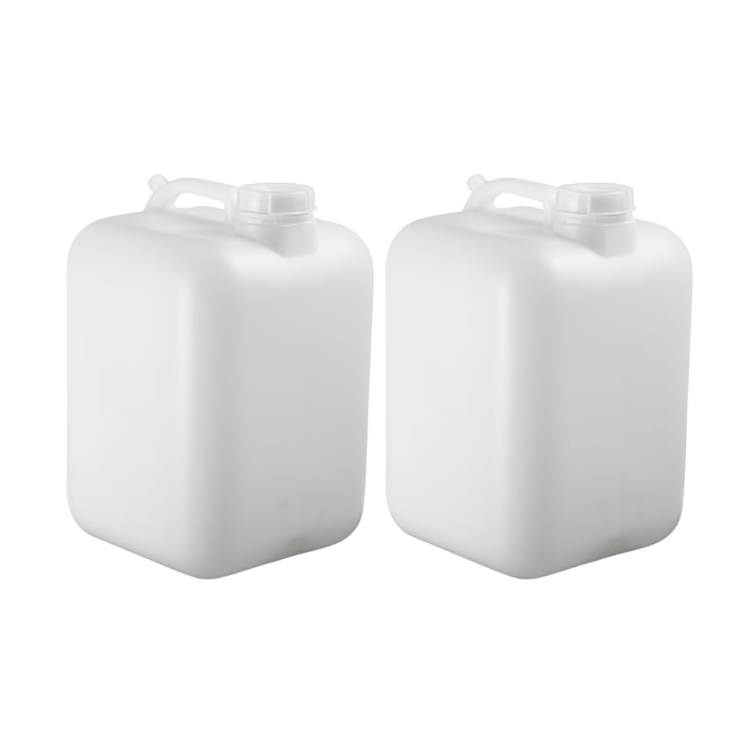 FastRack 5 Gallon Hedpak with Cap (Pack of 2) | BPA-free, Food-Grade, and Leak-P
