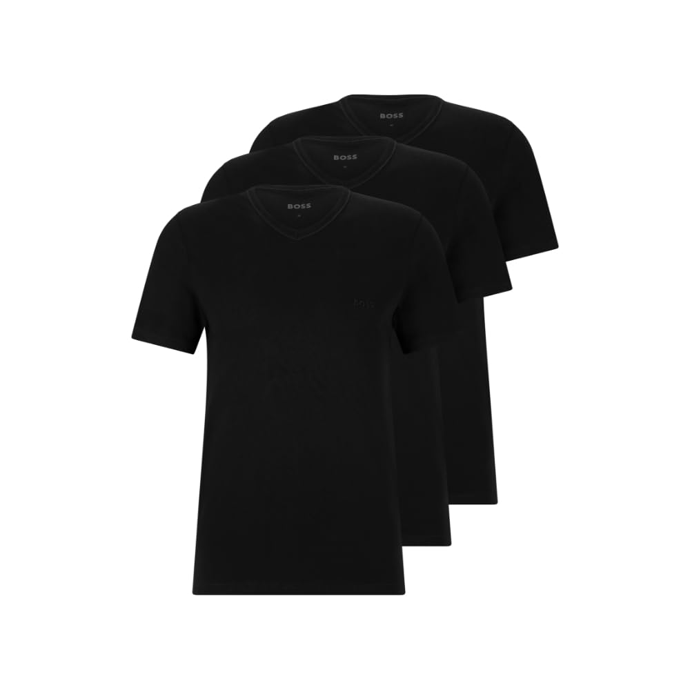 BOSS Herren T-Shirt Vn 3p Co T-Shirt (3er Pack)