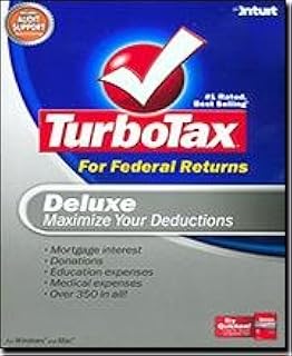 TurboTax 2007 Deluxe for Federal Returns
