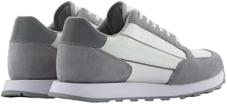 Armani Exchange Men Suede Bicolor Sneakers Sneakers
