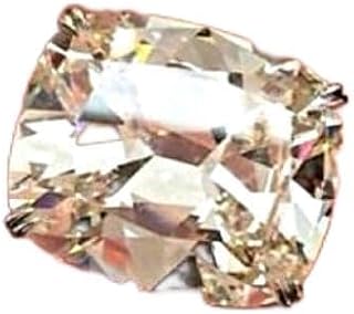 Fashion Big Cubic Zirconia Ring for Women, Handmade Polishing Large Exaggerated Design CZ Stone Jewelry Gift, Sparkly Sterling Silver Infinity Eternity Square Band Ring Jewelry-Making-Patterns Size 9