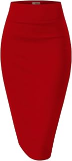 Hybrid & Company Pencil Skirt for Office Clothes for Women