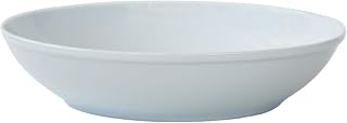 Nishiki Pottery 13234 Hasami Ware Common Bowl, Dish, White, Diameter: Approx. 8.3 inches (21 cm), Microwave, Dishwasher Safe, Made in Japan