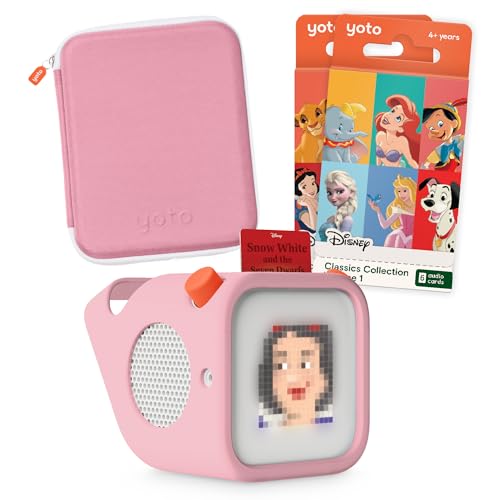 YOTO Player (3rd Gen) Kids Audio Player + Disney Classics Bundle, Ages 4+ | MP3 