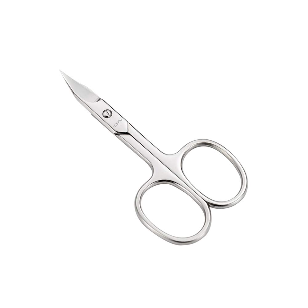 LIVINGO - Stainless Steel Multi-Purpose Manicure Scissors Cuticle Pedicure
