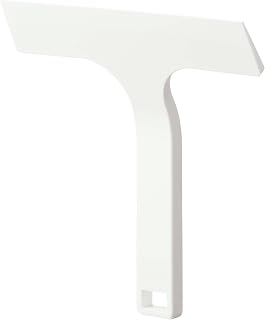 Yamazaki 7301 Magnetic Squeegee Wiper S, White, Approx. W 6.3 x D 1.6 x H 6.5 in (16.5 cm) Tower, Dry Wiper Squeegee