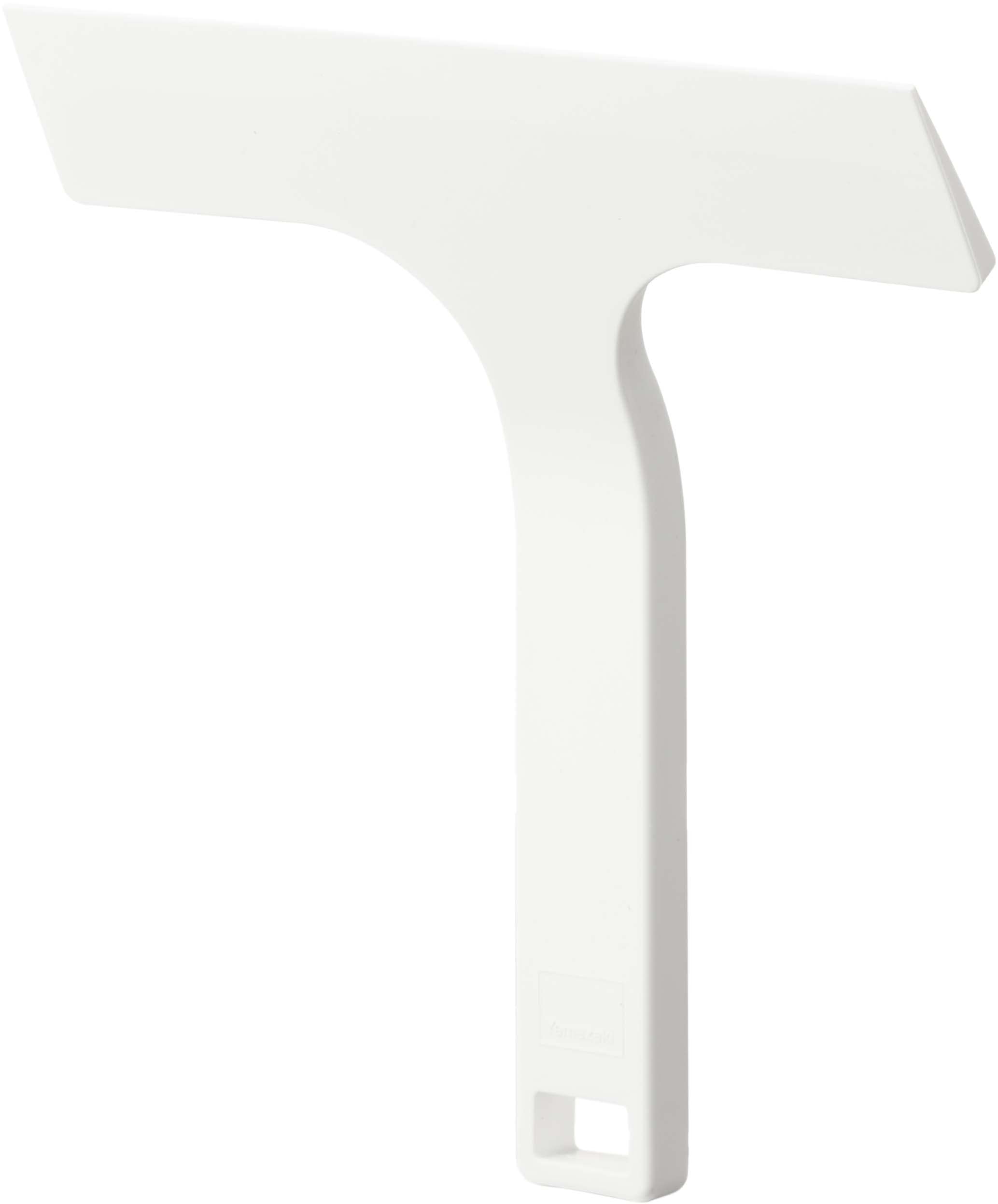 Yamazaki 7301 Magnetic Squeegee Wiper S, White, Approx. W 6.3 x D 1.6 x H 6.5 in