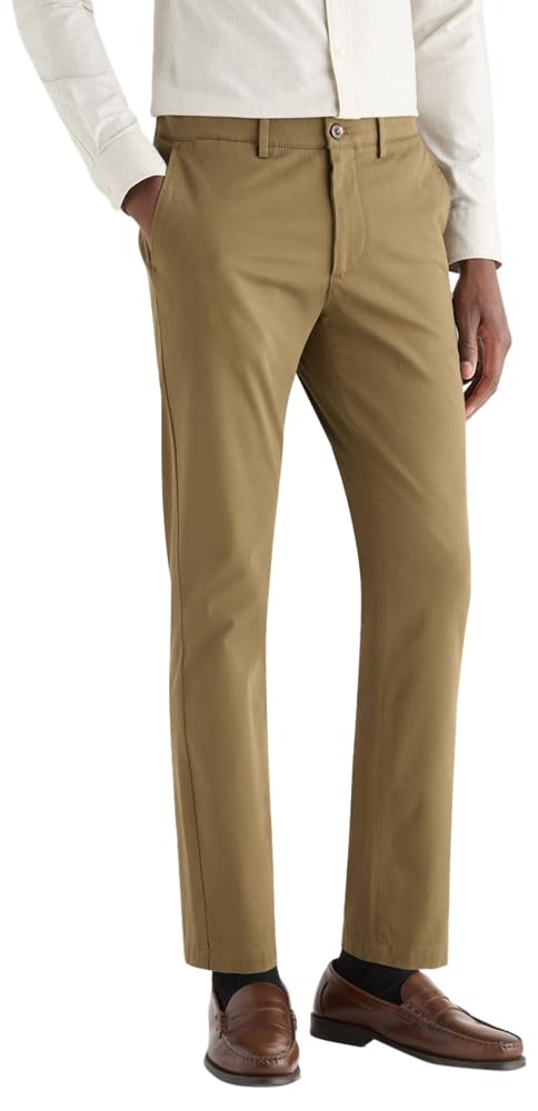 Dockers Men's Crafted Khaki Trousers, Slim Tapered
