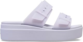 Crocs Brooklyn Bucklefrostedlowwedge SandaliUnisex - Adulto