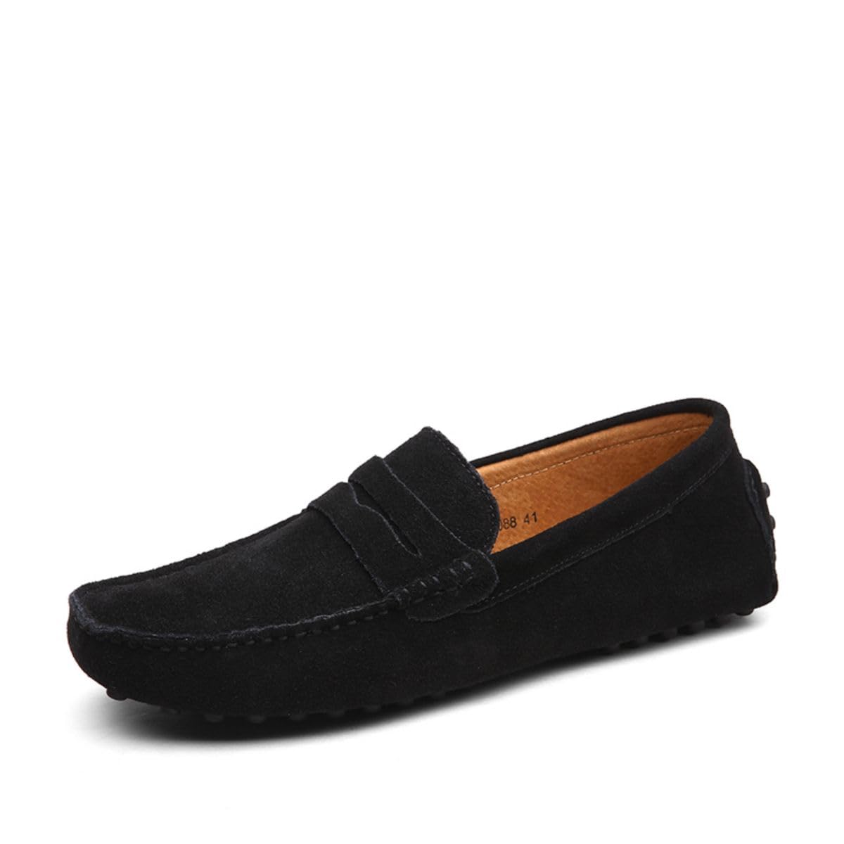 Men's Suede Leather Penny Loafers Comfort Driving Shoes Moccasins Handmade Slip 
