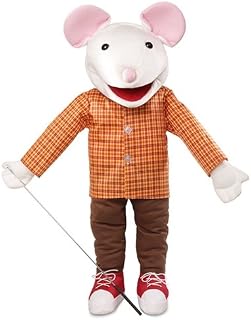 25" Mouse w/Sneakers, Full Body, Ventriloquist Style, Animal Puppet