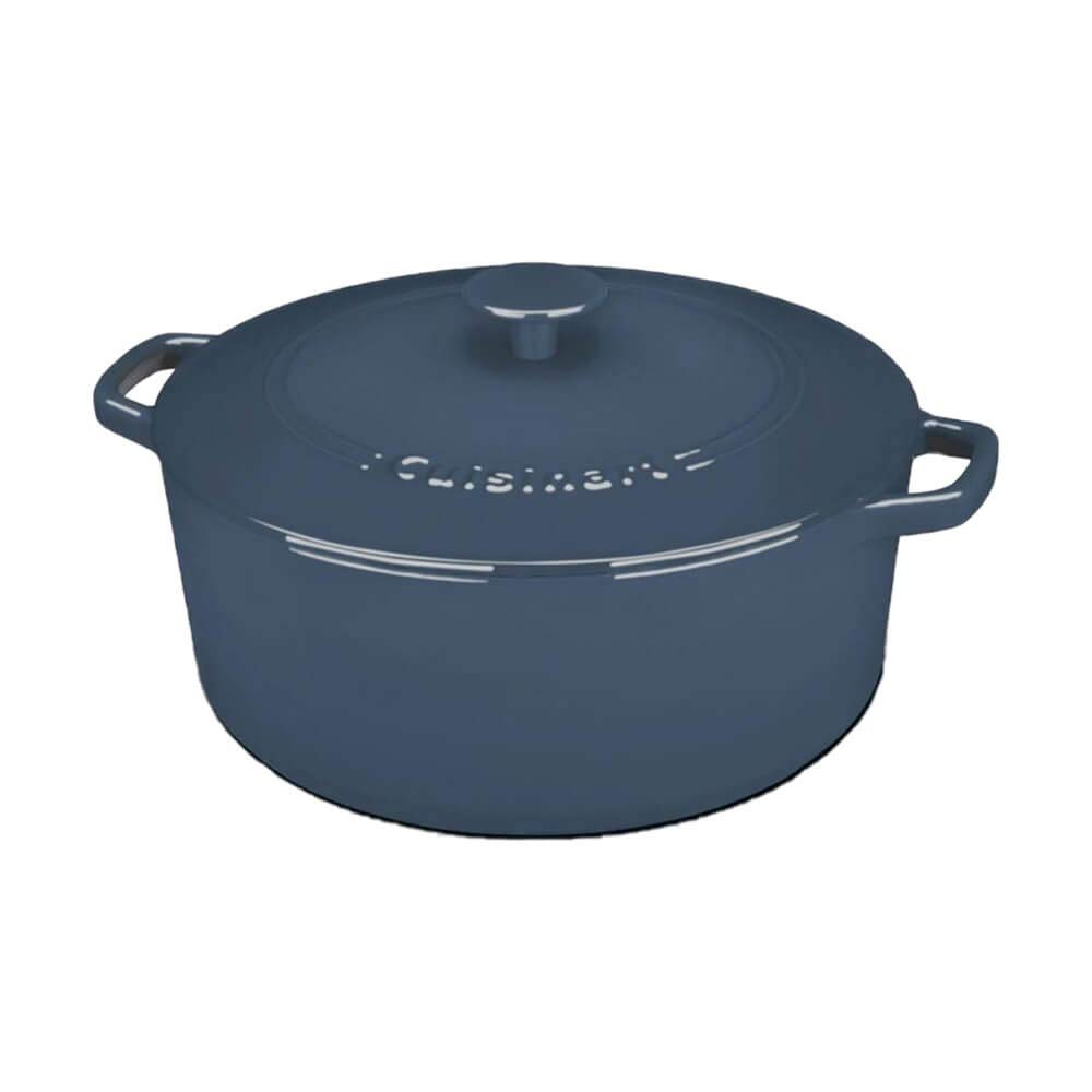 Cuisinart Chef's Classic Enameled Cast Iron Dutch Oven with Lid, Porcelain Ename
