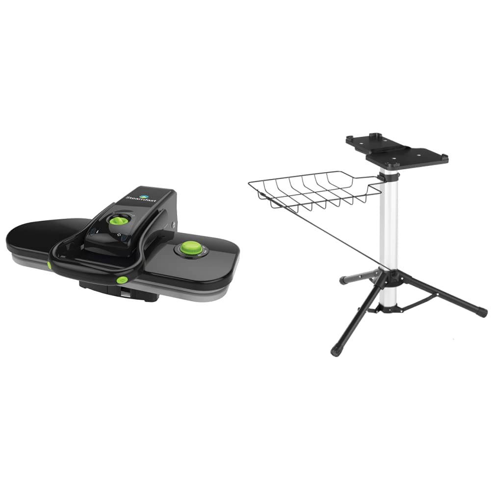 Steamfast SF-623 Mid-Size Steam Press with Multiple Fabric Settings and Steam Bu