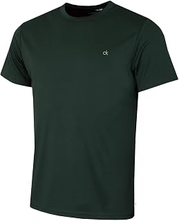 Calvin Klein Men's 2026 Harlem Golf Crew Neck Dry T-Shirt