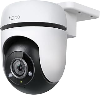 TP-Link Tapo C500 WiFi Outdoor Surveillance Camera 360° Resolution 1080p Motion Detection Night Vision up to 30M Bi-Directional Audio Siren Compatible with Alexa and Google