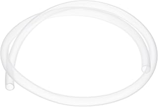 7/20 inch ID x 1/2 inch OD silicone tubing 1 roll 3.3 feet tall pure silicone hose flexible transparent tubing for transfer