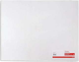 Staples Poster Board, 22x28 Inch, White, 10/Carton, for School | Display boards for projects, presentations, signage, and office use.