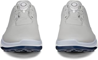 ECCO Men's ECCO M GOLF LT1 Genuine Leather Spikeless Golf Shoes Waterproof Spikeless Golf Shoes