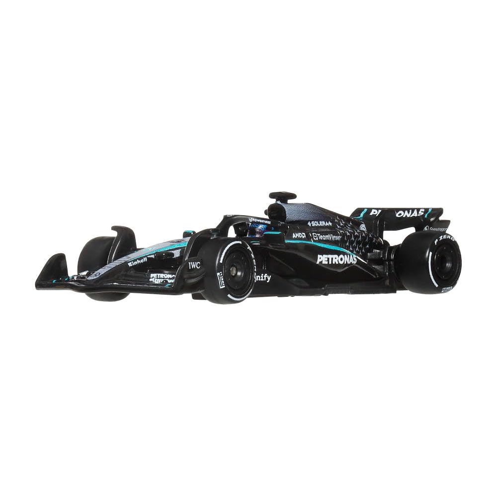 Hot Wheels Premium Formula 1 Mercedes-AMG PETRONAS Toy Race Car | Collectible 1: