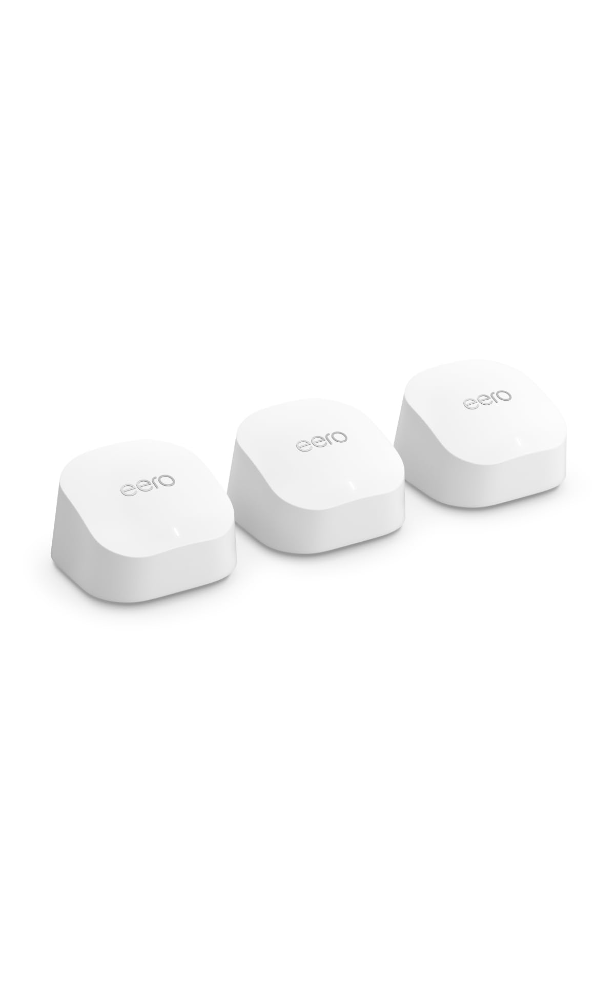 Amazon eero 6+ mesh wifi system - Supports internet plans up to a Gigabit, Cover