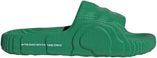 adidas Originals Men's Adilette 22 Slippers, Cloud Green White Green, 43 1/3 EU