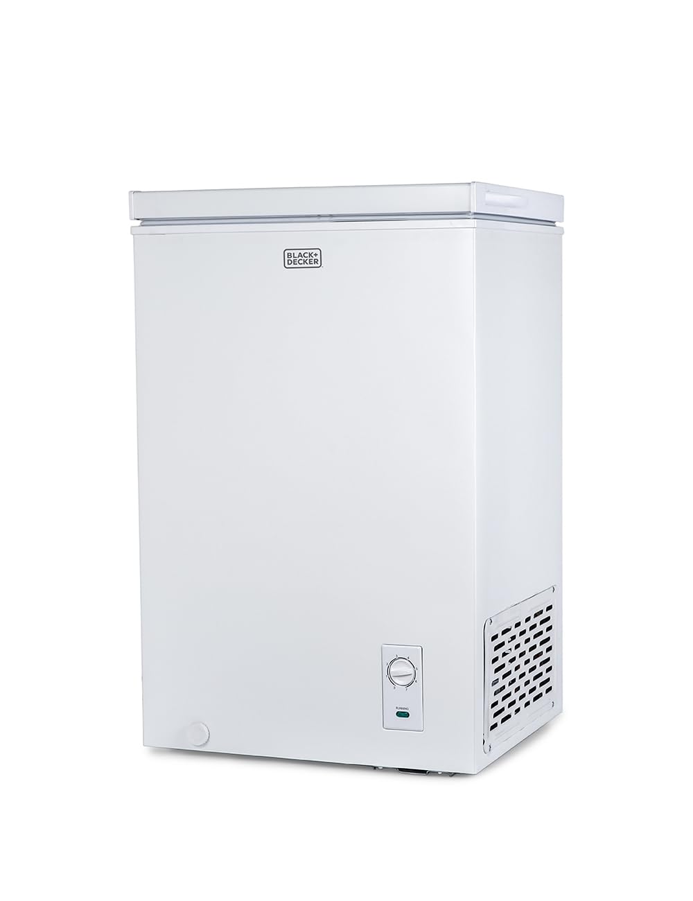 BLACK+DECKER 2.0 Cu. Ft. Compact Chest Freezer, BCFK206, White | Deep Freezer Ho