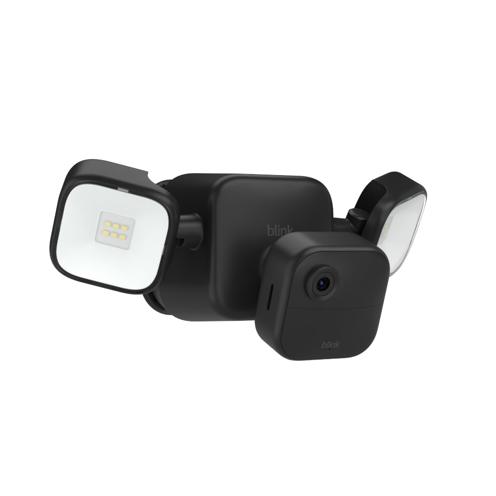 Blink Outdoor 4 Floodlight Camera — Wireless smart security camera, 700 lumens, 