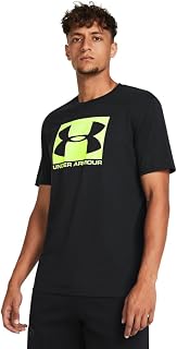 Under Armour Men’s UA Boxed Sportstyle Short-Sleeved Breathable Sports Shirt, Loose-Fit Quick-Drying Functional T-Shirt