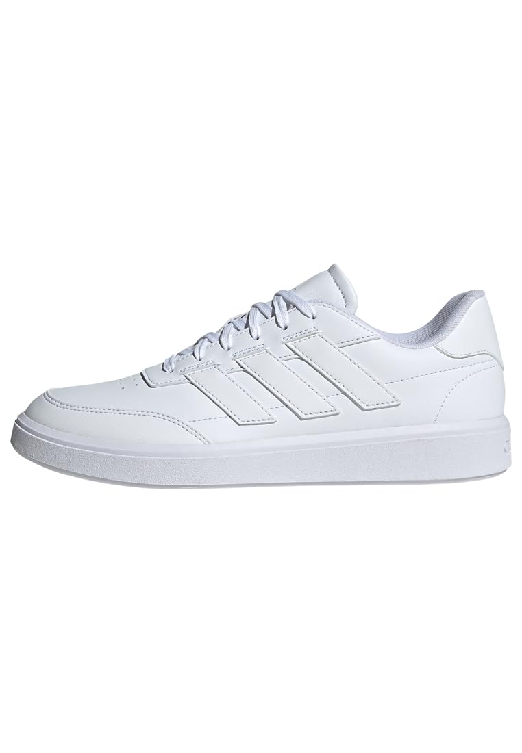 adidas Men's Courtblock Shoes, Cloud White / Cloud White, 44 2/3 EU