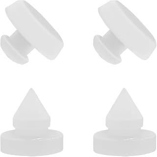 SWQS 4PCS Brake Pedal Stop Pad for Honda, 74015 Brake Light Switch Stopper Set Replaces 46505-SA5-000 46904-SM4-300, Compatible with Honda Accord, Acura, Civic, CR-V, CRX, and More, Car Accessories