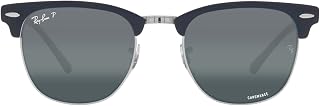 Ray-Ban RB3716 Clubmaster Metal Square Sunglasses for Men for Women