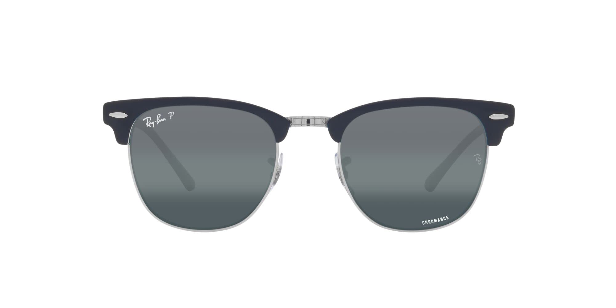 Ray-Ban RB3716 Clubmaster Metal Square Sunglasses for Men for Women