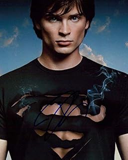Tom Welling signed 8x10 photo