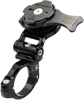 Leckmount Plus Moto Mount 13 Handlebar Mount PRO (R+Moto 13), "Mount Only, Special Case Required", 1.25 inches (31.8 mm), 1.12 inches (25.4 mm), 0.875 inches (22.2 mm)