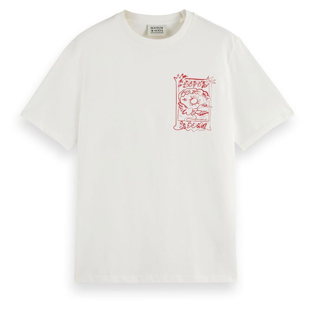 Scotch & Soda Chest Artwork Men's T-Shirt