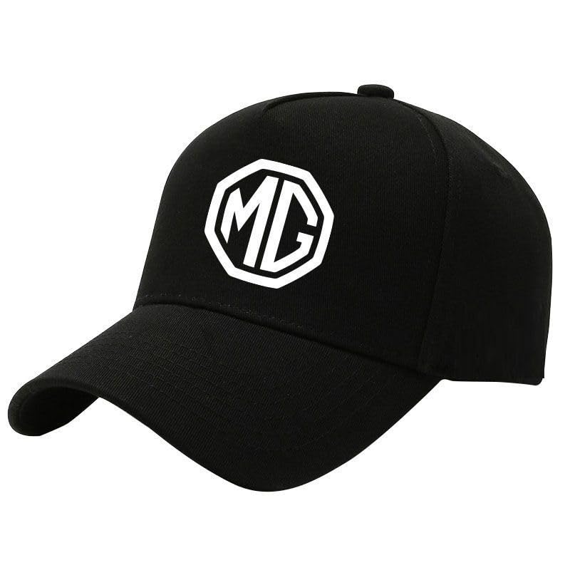 LDBKFD Car Logo Baseball Cap for MG MG4 EV XPower 2023 2024, Adjustable Cotton C