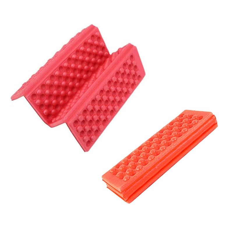 2Pc Foam Seat Pad Folding Hiking Sit Pad,Mini Waterproof Folding Mat Foam Sittin