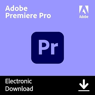 Adobe Premiere Pro | Video editing and production software | 1-month Subscription with auto-renewal, PC/Mac
