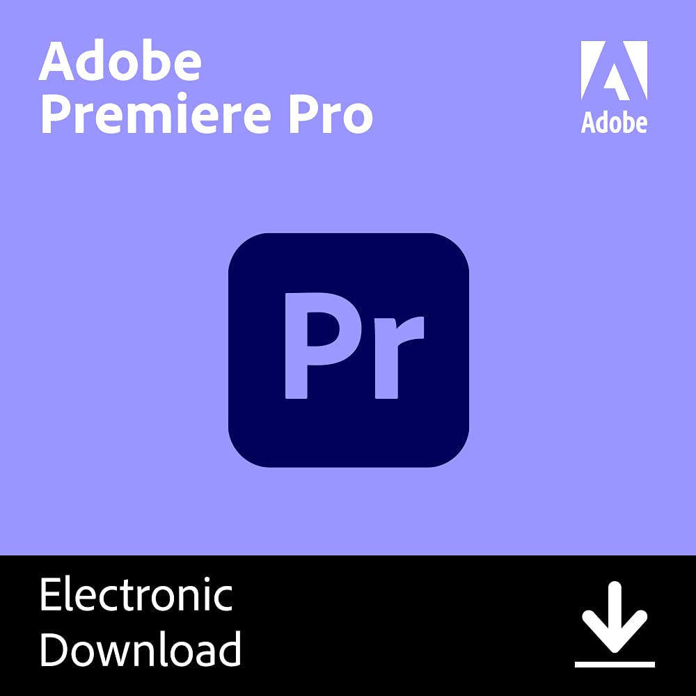 Adobe Premiere Pro | Video editing and production software | 1-month Subscriptio
