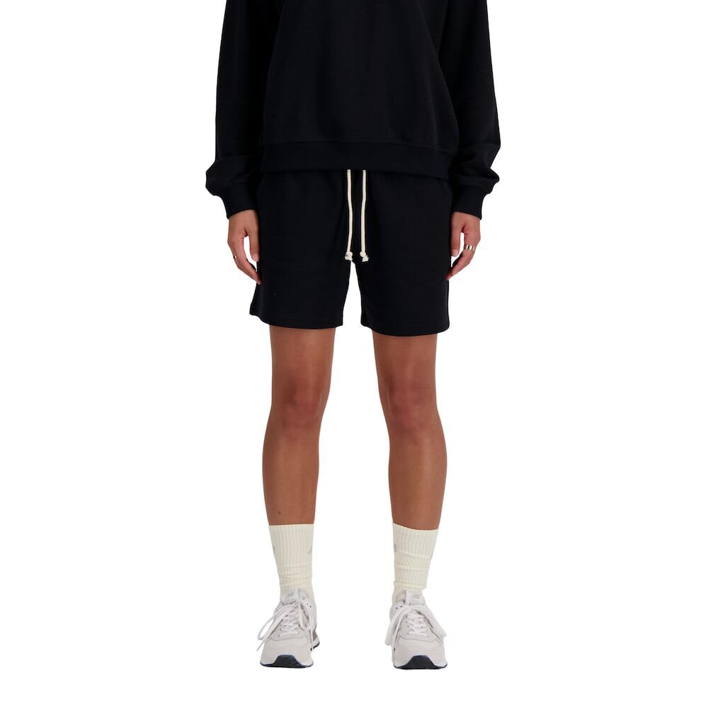 New Balance Athletics French Terry Pantaloncini Donna