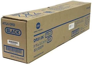 TTCopier Genuine OEM Konica Minolta Black Drum Unit DR313K A7U40RD, 120K Yield Konica Minolta Bizhub 308,368,458,558,C258,C308,C368,C458,C558,C658