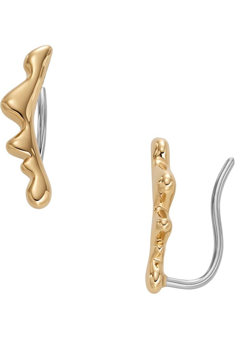 Skagen Pendientes para mujer en acero inoxidable tono dorado o plata de ley con 