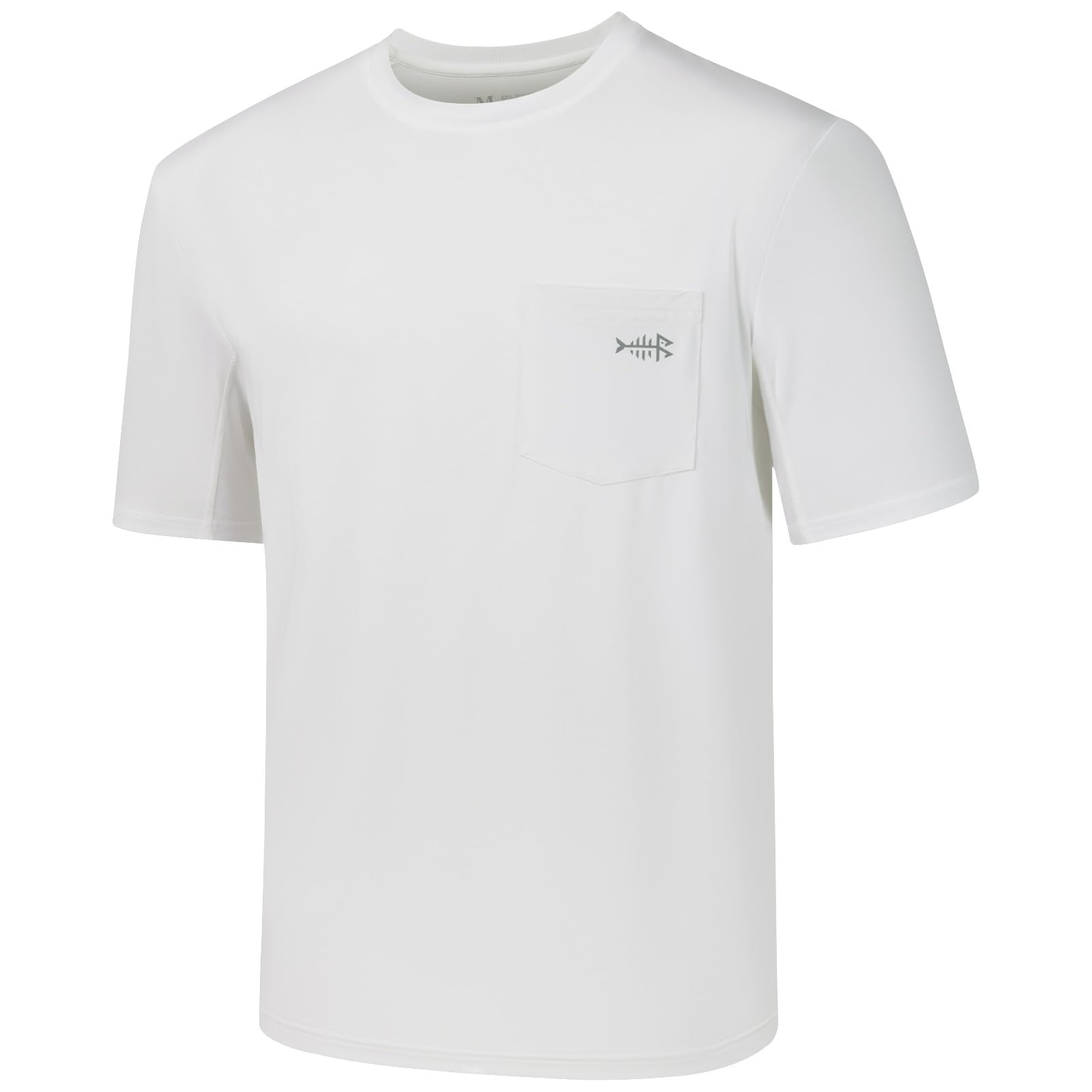 BASSDASH Men’s UPF 50+ Performance Short Sleeve Pocket T-Shirt UV Sun Protection