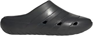 adidas Unisex Adicane Clogs Slide Sandal, Carbon/Carbon/Black, 13 US Men