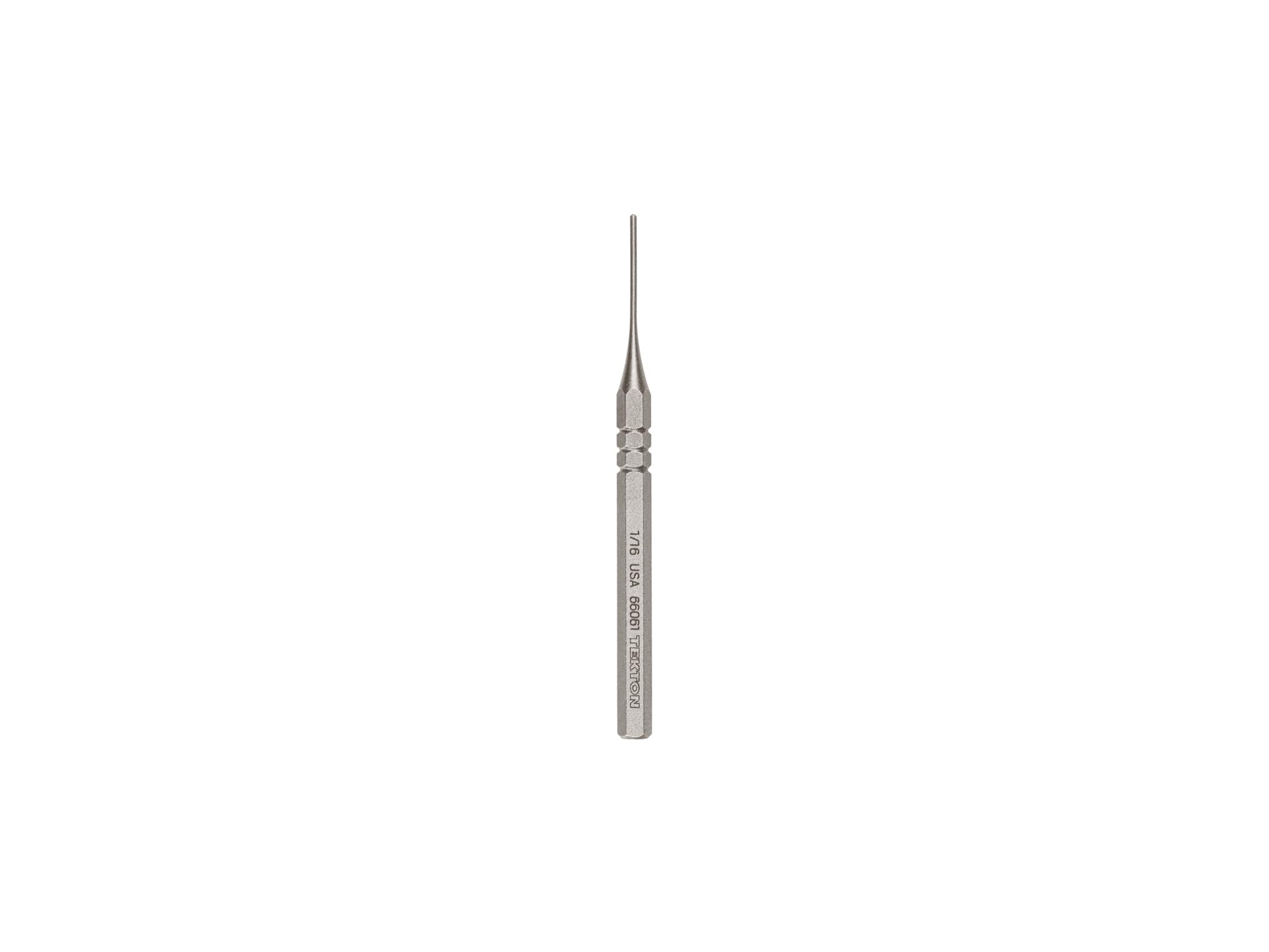 TEKTON 1/16 Inch Roll Pin Punch | 66061 | Made in USA