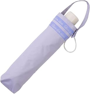 Ogawa 70983 Kids' Folding Umbrella, Children's Parasol, For Sun or Rain, Over 99.9% UV Protection & Light Shielding Rate, Heat Shielding Treatment, Antibacterial Handles, Water Repellent, Olive Deolive Ribs, 21.7 inches (55 cm), Plain, Bear, Border, Purple, Safety Cover, Hand Open, Children's Parasol